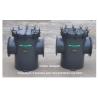 Buy cheap Rubber Lining Carbon Steel Sea Water Filter (AS350 CB/T 497-2012) Flange End With Exhaust Valve / Discharge Outlet from wholesalers