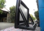 Portable Outdoor Inflatable Projection Screen 0.55 PVC Tarpaulin For Billboard
