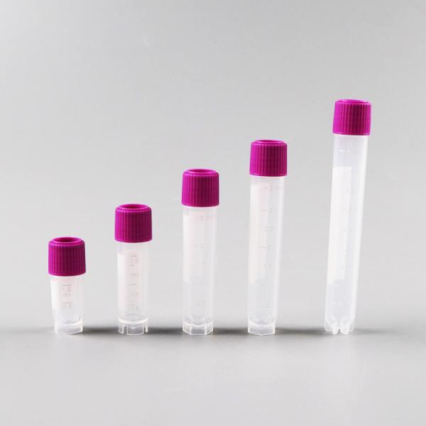 Laboratory 3.6ml Plastic Cryovials For Biological Samples Tissue Cryopreservatio
