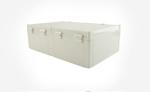 Buy cheap 600x400x195mm Universal Electrical Hinged Plastic Enclosures from wholesalers