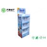Buy cheap Custom Logo Printed Corrugated Floor Display Retail POP Cardboard Paper Display Shelf from wholesalers