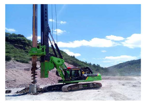 Buy cheap 64m 2000mm Ground Hole Rotary Pile Machine Full Hydraulic Groundwater Drilling Machine from wholesalers