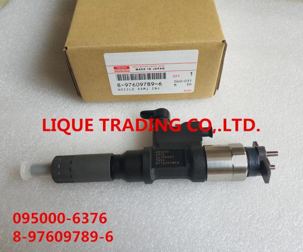 Buy cheap DENSO 6376 genuine INJECTOR 095000-6376, 8-97609789-6 , 8976097896 , 97609789 from wholesalers