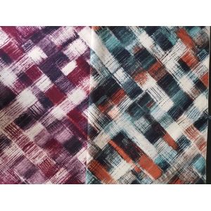 Buy cheap Custom Digital Print Floral Polyester Fabric Polyester Velvet Fabric from wholesalers