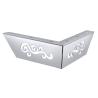 Buy cheap 70mm high durable furniture accessories iron chrome hollow out sofa feet SL-116 from wholesalers
