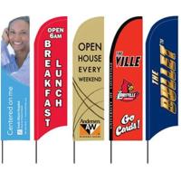 Buy cheap Custom Outdoor Feather Banner Flags product