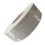 Silver / White Solas Marine Retro Reflective Tape Sticker For Boat