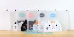 resealable clear vinyl pvc silder promotional zipper bag, Pen Bag with Slider