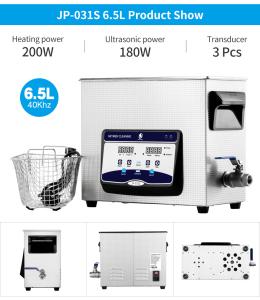 Buy cheap Skymen Ultrasonic Bath For Scuba Equipment With 200W Heater 1.72 Gallon from wholesalers