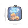 Buy cheap Ribbed Kitchen Oven Glove Printed Cotton Oven Mitts 25*15cm from wholesalers