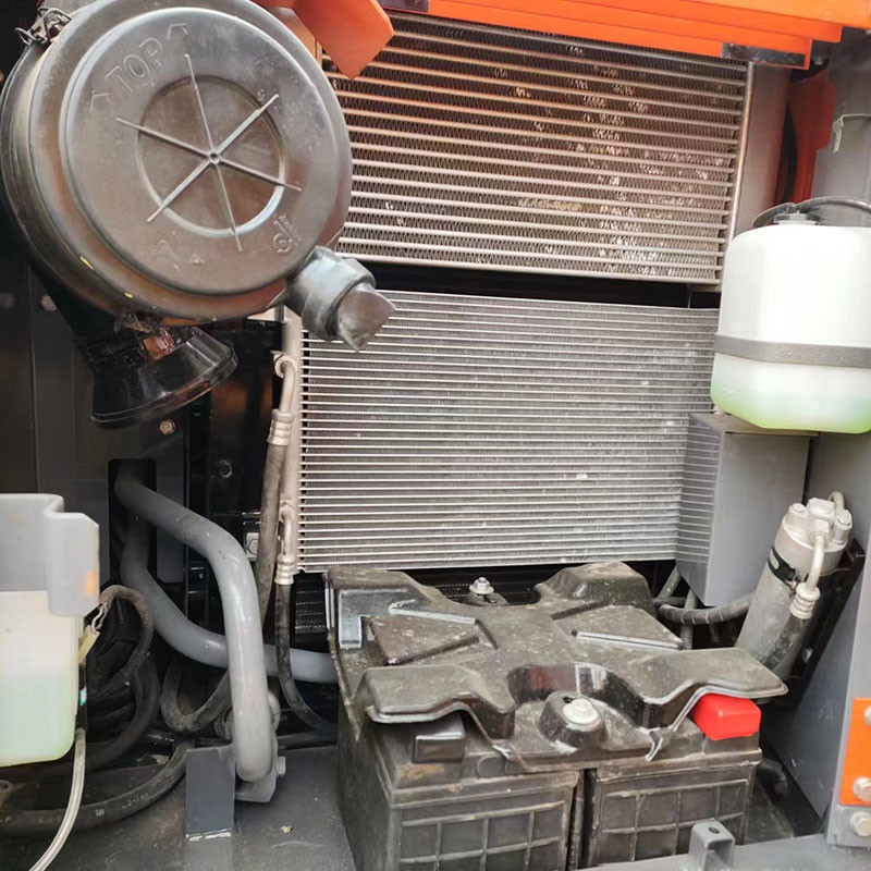 Mini Used Hitachi ZX120 Excavator 12 Ton Original ISUZU Engine 66kw Rated Power