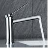 Buy cheap Brass Modern Single Hole Single Handle Basin Mixer In Chrome from wholesalers