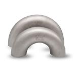 Welded 180 Degree Elbow in 304 316 316L Stainless Steel for Equal Pipe Sizes 1/4