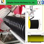 PLC Control Large Diameter Spiral Tube Extrusion Line for Electric Heating