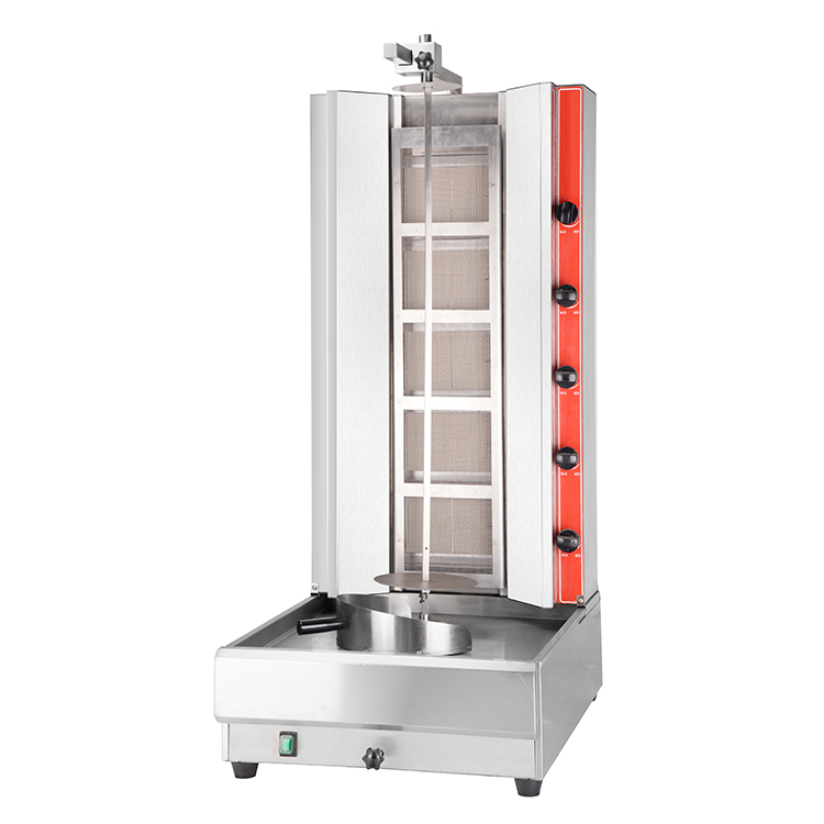 20000 Capacity Gas 4-burner Doner Machine for Kebab Restaurants