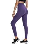 Sexy Nude Super High Waist Crotchless Yoga Leggings Pants 210gsm US Size
