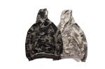 wholesale high street fashion mens camo pullover fringe bottom hoodies