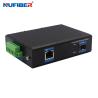 Buy cheap Industrial SFP Media Converter 1000Mbps SFP to RJ45 Ports Gigabit SFP Media Converter DC24V from wholesalers