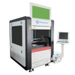 KEYILASER Large Enclosed 600*600mm Stainless Steel Gold CNC Fiber Laser Cutting