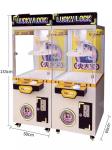 Crane Plush Toy Doll Claw Machine Arcade Game Coin Prize Machine
