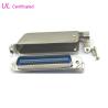 Buy cheap 90 Degree 25 Pairs Plug Centronic Solder Pin Connector with Metal Cover Certified UL from wholesalers