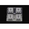 Buy cheap PC Led Optical Lens , 4 in 1 Led Lens Array For SMD 5050 Led Light from wholesalers