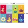 Buy cheap Non Slip Adhesive Disposable Baby Placemat PVC Free For Dining Table from wholesalers