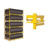 Buy cheap Commercial Stacking Pallet Rack Industrial Warehouse Equipment from wholesalers