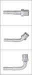 #6 #8 #10 #12 Quick joint with Al jacket/Straight 45° 90°Shape / auto air