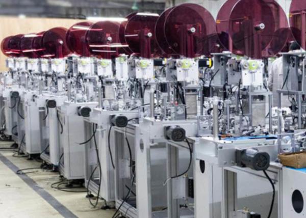 Buy cheap Inner Ear Loop Face Mask Production Line For Hospital , Surgical Face Mask Machine from wholesalers