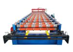 High Rib Hydraulic IBR Making Machine , Corrugated Metal Roofing Machine Chain