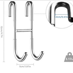 Buy cheap Shower Curtain Rod Door Hooks Hanger For Bathroom from wholesalers