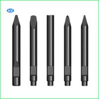 Buy cheap 195mm Hydraulic Breaker Chisels Moil Point 42CRMO Excavator Concrete Breaker product