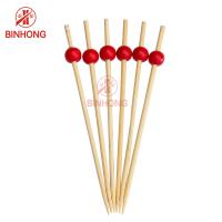 Buy cheap Eco Friendly Polished 12cm Bamboo Skewer Sticks product