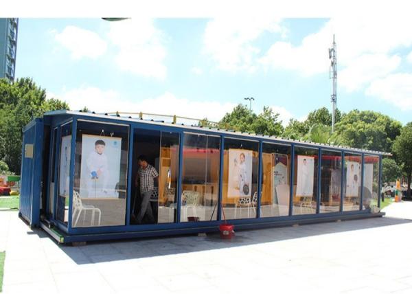 Buy cheap 40HC Expandable Prefabricated Shipping Container Exhibition For Show from wholesalers