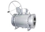 Side Entry Trunnion Ball Valve , Anti Static Two Piece Ball Valve For Industrial