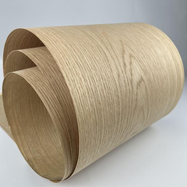Buy cheap Natural white oak mountain grain wood veneer A/AA grade，100-195cm*0.45mm from wholesalers