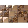Buy cheap Gold Stainless Steel Kitchen Backsplash Mosaic Tiles For Kitchen Table Top from wholesalers
