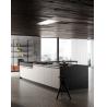 Buy cheap Customized Stylish Kitchen Cabinet Modern Glass Winecase With Bar Table from wholesalers