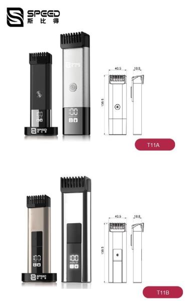 Buy cheap 18.8MM Ultra Thin Body Comb Adjustment 8 Gear Portable Hair Clipper from wholesalers
