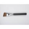 Buy cheap Cruelty Free Angled Foundation Makeup Brush With Black Wood Handle from wholesalers
