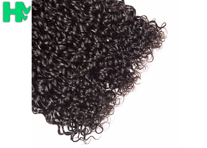 Original Peruvian Human Hair Extension , Natural Wave Virgin Human Hair Weft No Smell