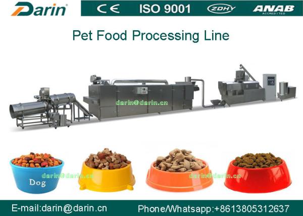 Buy cheap Dog Fish Cat Pet Food Extruder equipment / machine , Dry pet food machinery from wholesalers