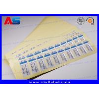 Buy cheap Water - Proof 2 Dram Vial Labels Peptide Bottle Sticker For Bodybuilding Peptide product