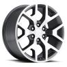 Buy cheap 22" Rims Chevrolet Replica Wheels Silverado Tahoe Yukon Sierra Chrome GY Eagle 5656 from wholesalers