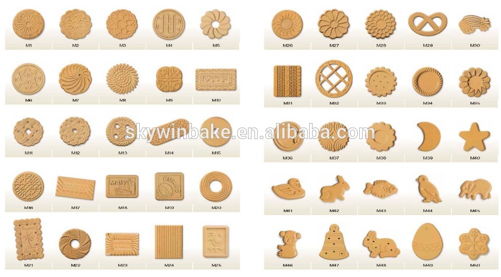 Hot Sales Soft Cookies Biscuit Froming Machine Tray Type Rotary Moulder Biscuit Making Machine Factory Price