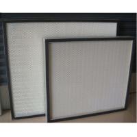 Buy cheap Easy Installation High Capacity Hepa Filter Thin Thickness Minimum 25mm For Clean Room product
