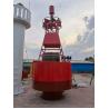 Buy cheap Indicative Floating Polyethylene Or Steel Marine Navigation Buoys UV Resistant from wholesalers