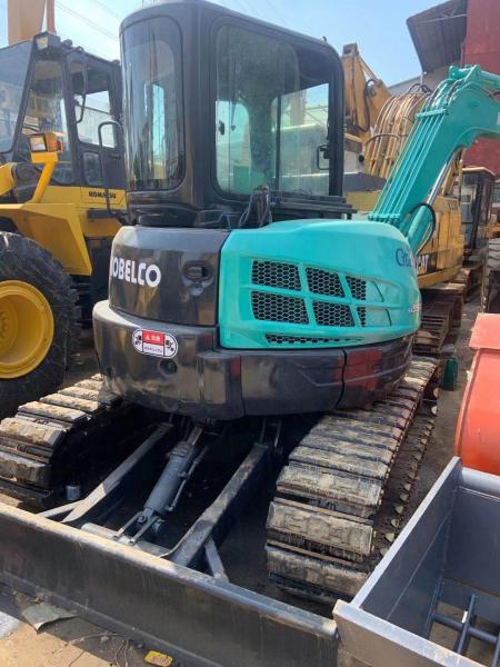 Buy cheap Used mini excavator kobelco sk55 small excavator kobelco mini digger from wholesalers