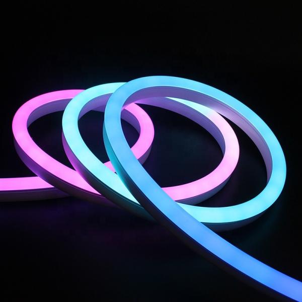 Buy cheap Flex 2835 SMD LED Neon Rope Light 15×16mm 12V Cold White 6000K from wholesalers